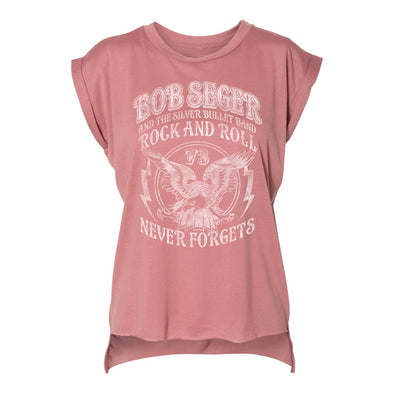 Rock N Roll Never Forgets Ladies Tee