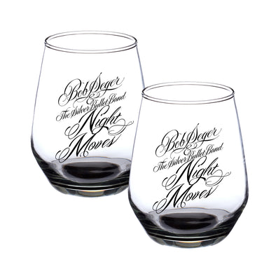 Bob Seger Night Moves Wine Glass Set