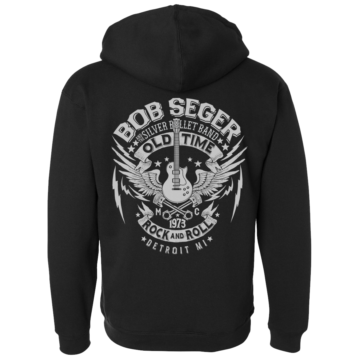 Old Time Rock and Roll Sherpa Zip Hoodie